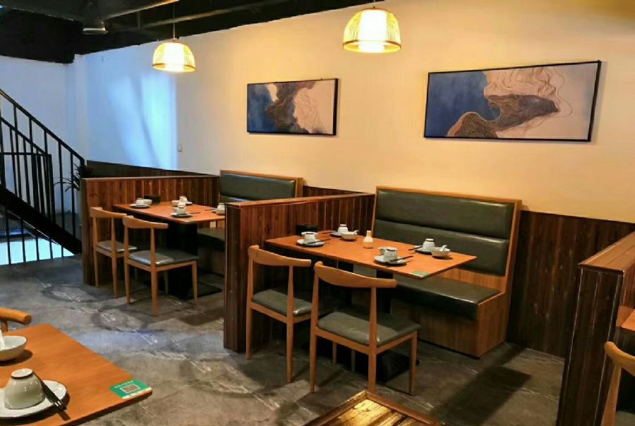 西安东二环万达广场中餐厅装修效果图