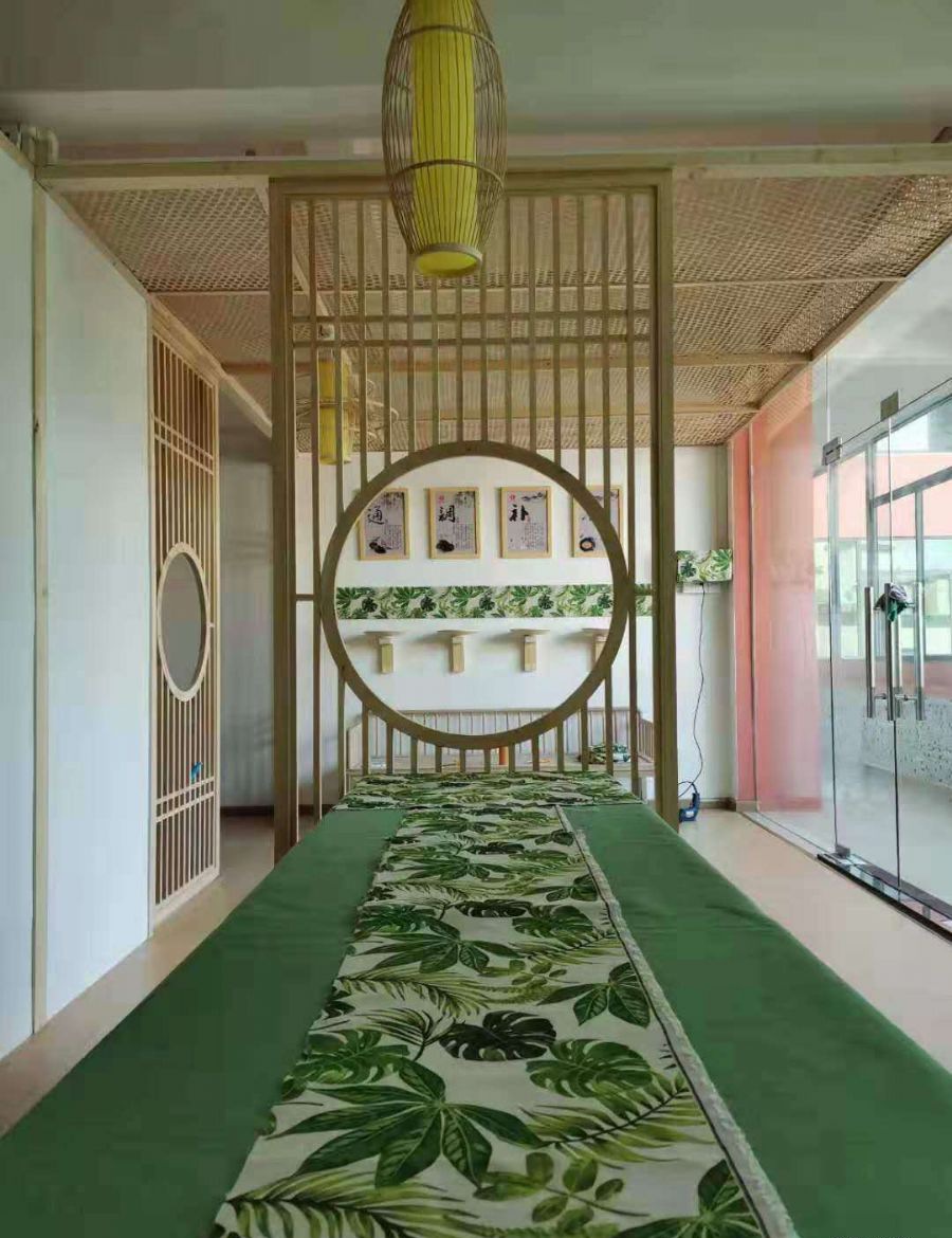 广州石楼艾灸店装修效果图