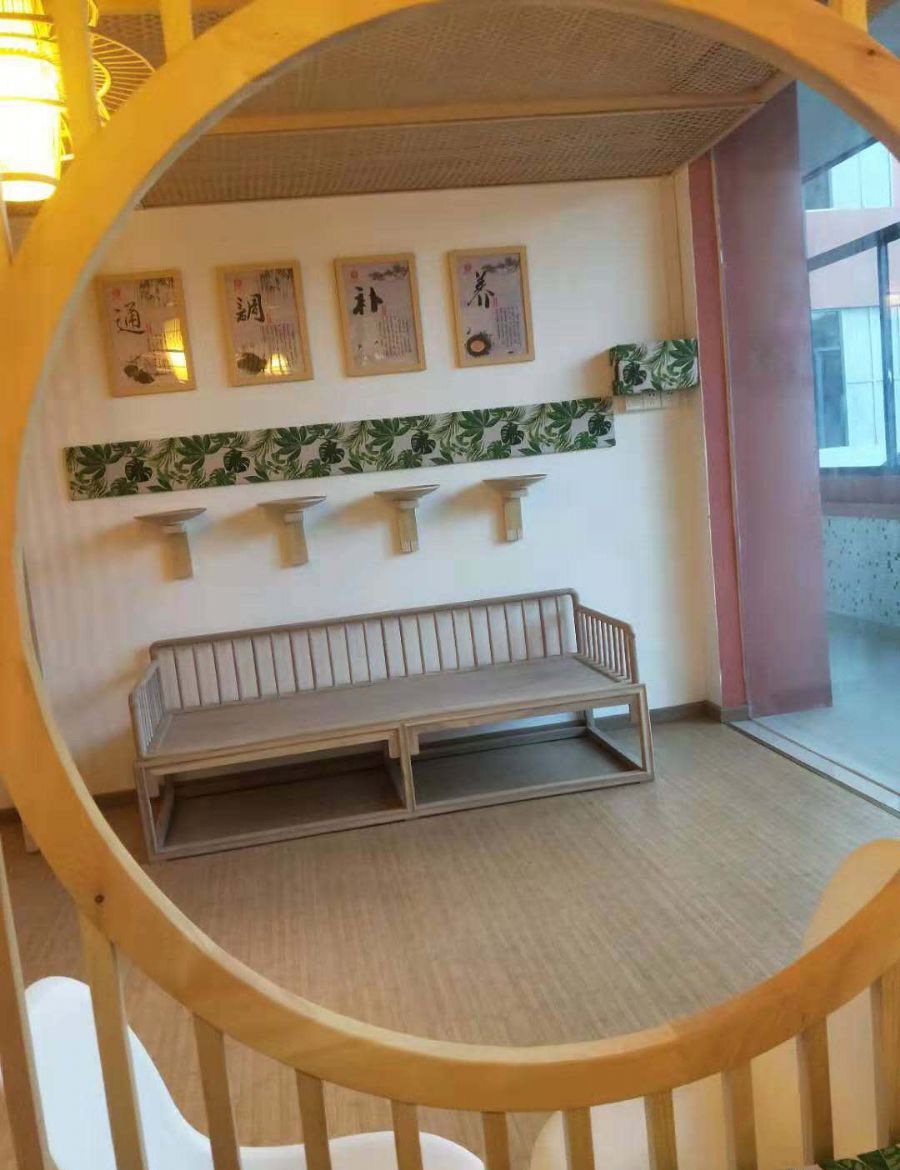 广州石楼艾灸店装修效果图