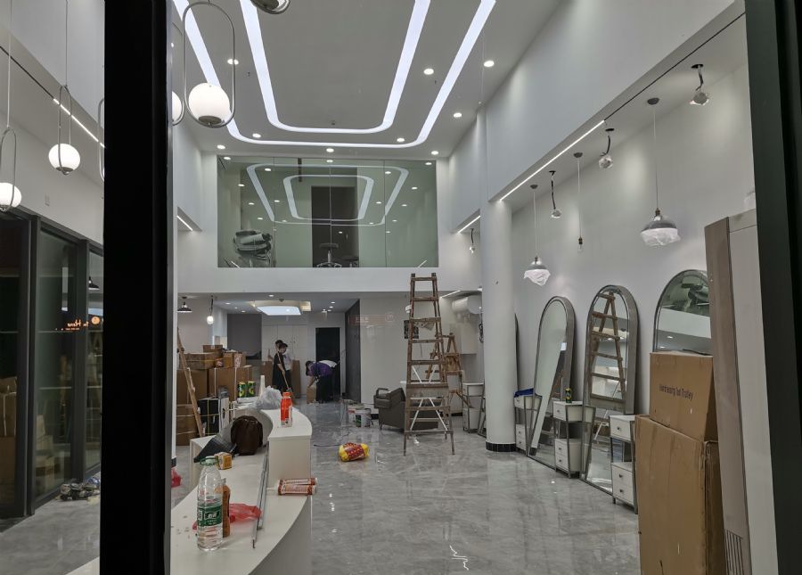 �Ϻ���ƽ�ɫ����װ��Ч��ͼ