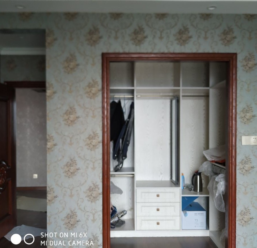 天津西青区工业大学教师公寓7-2001装修效果图