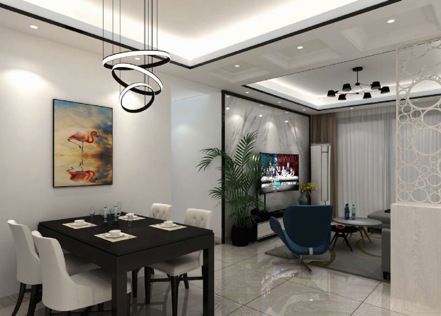 惠州锦地繁花四期装修效果图