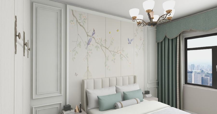 武汉融科花满庭装修效果图