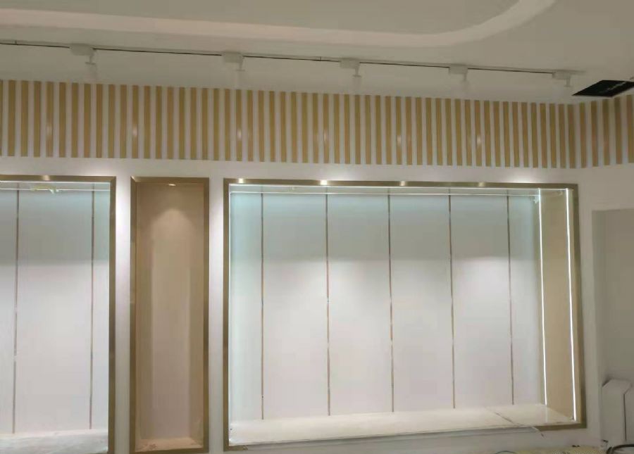 淄博佳柔服装展厅在周村装修效果图