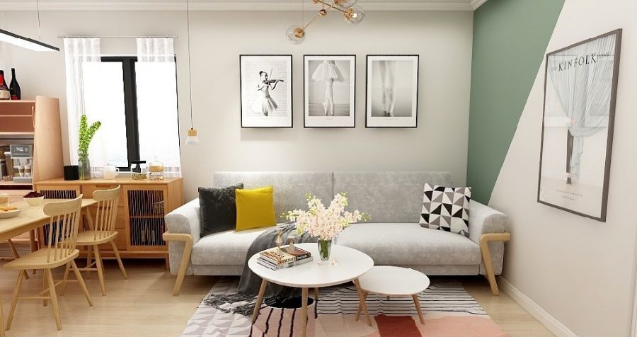 烟台万光府前花园装修效果图