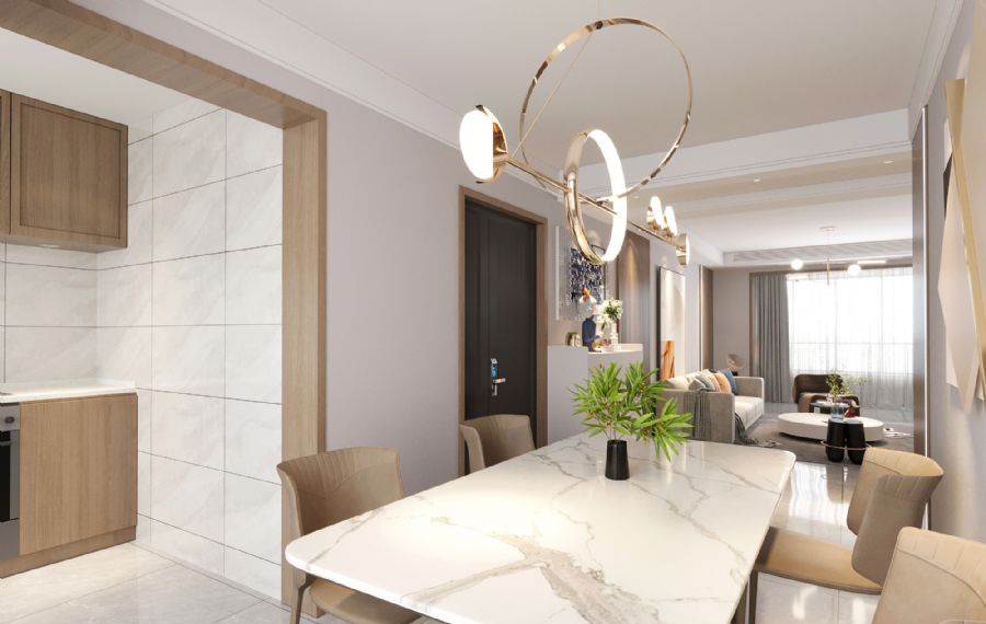 商丘建业壹号城邦装修效果图