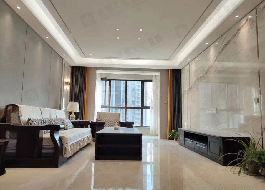 郑州管城区鑫苑国际新城六号院装修效果图