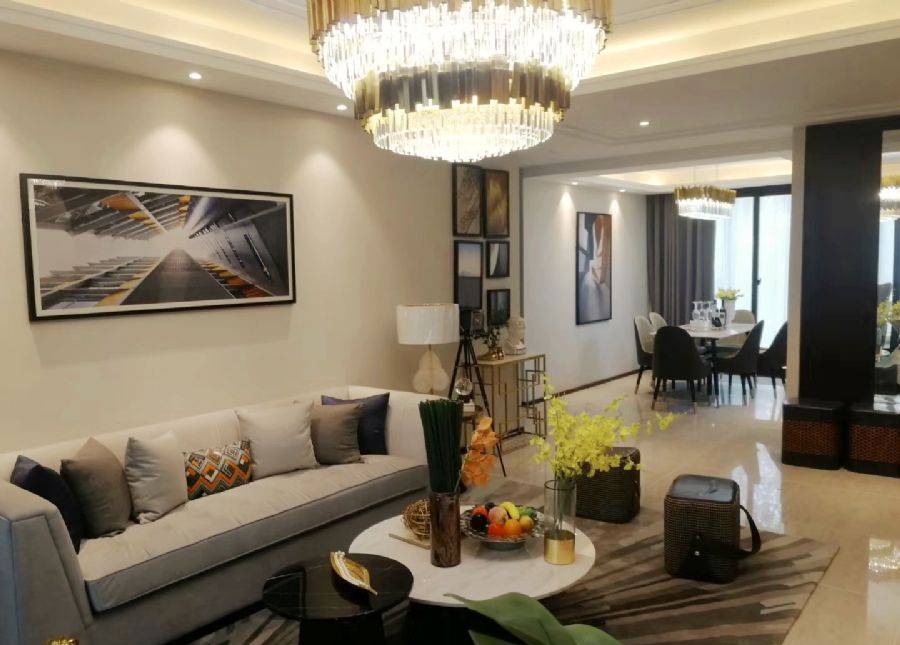 濮阳荣盛华府样板间装修效果图