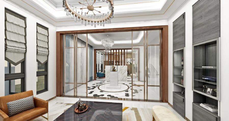 太原三亚香水湾别墅装修效果图