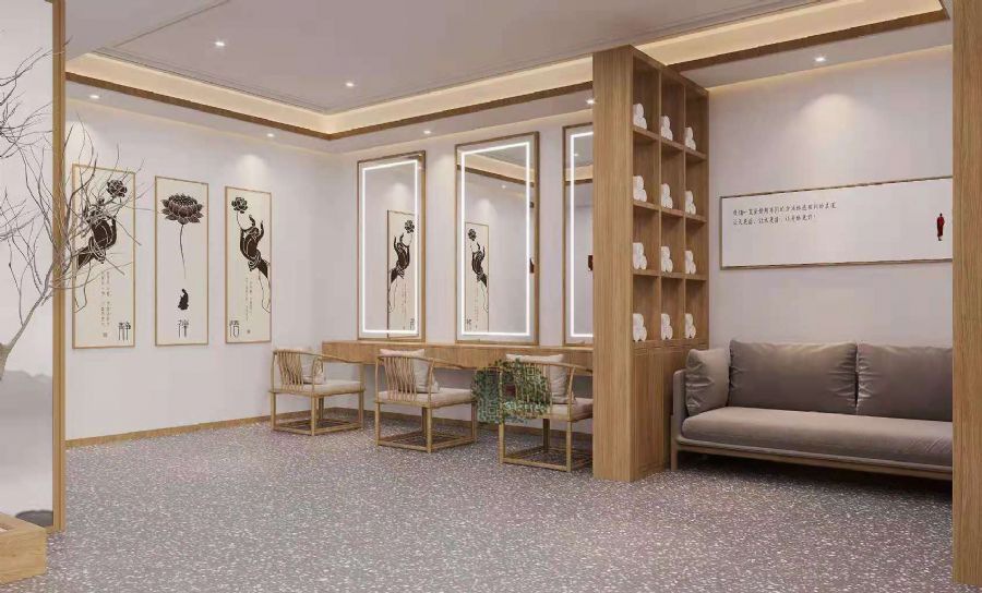 深圳养生馆装修效果图