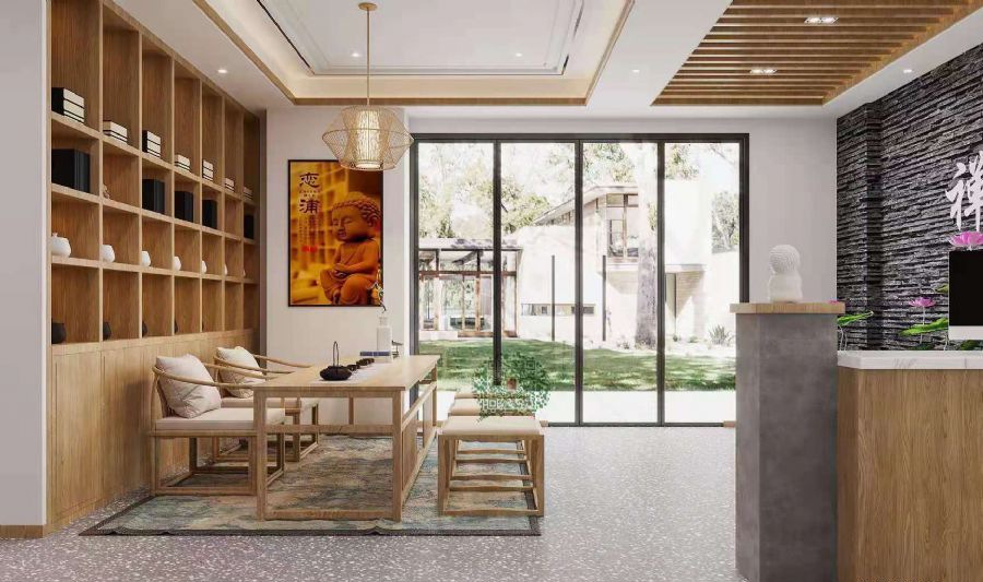 深圳养生馆装修效果图