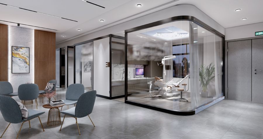 沈阳沈阳米兰口腔(沈辽路店)装修效果图