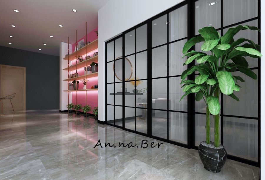 沈阳五彩阳光城美容院装修效果图