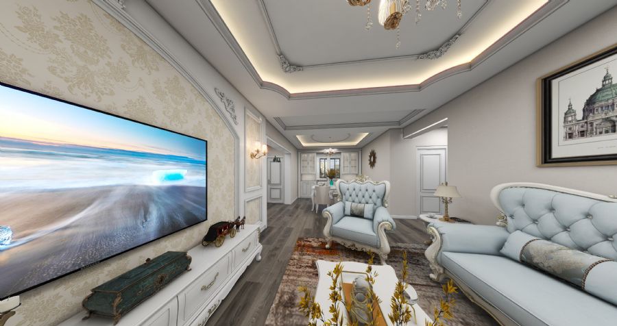 �ܿڱ̹�԰װ��Ч��ͼ